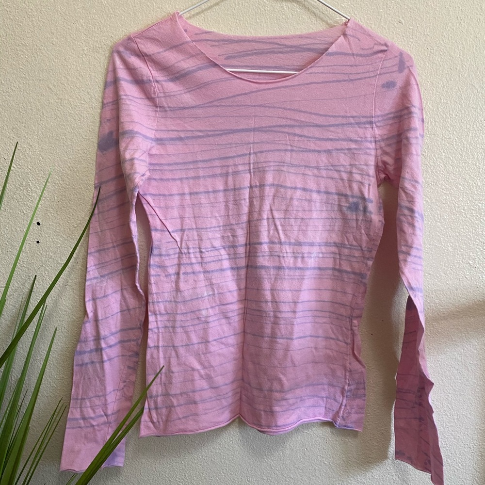 Tie-Dye long sleeve top